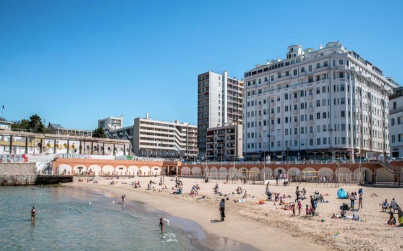 "Le Suez" Appartement Au Bord De Mer Catalans-Pharo Марсель Экстерьер фото