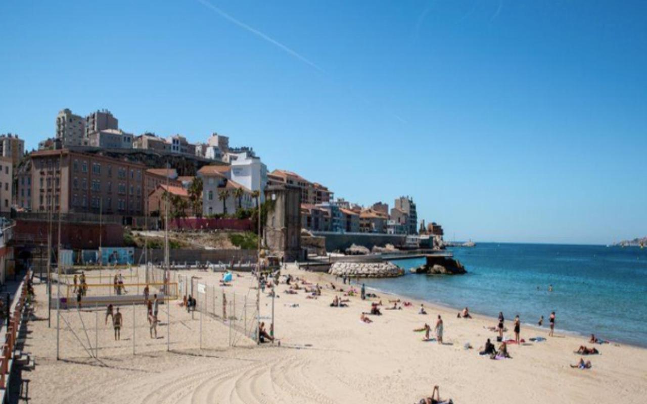 "Le Suez" Appartement Au Bord De Mer Catalans-Pharo Марсель Экстерьер фото